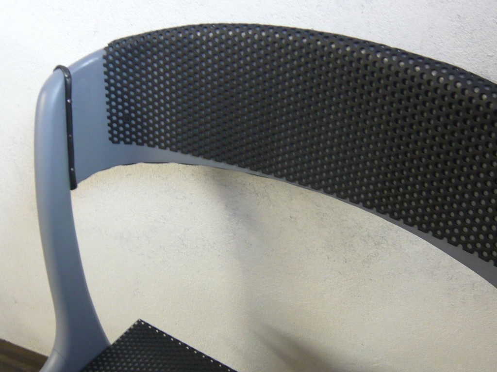 Détail chaise bois/fer