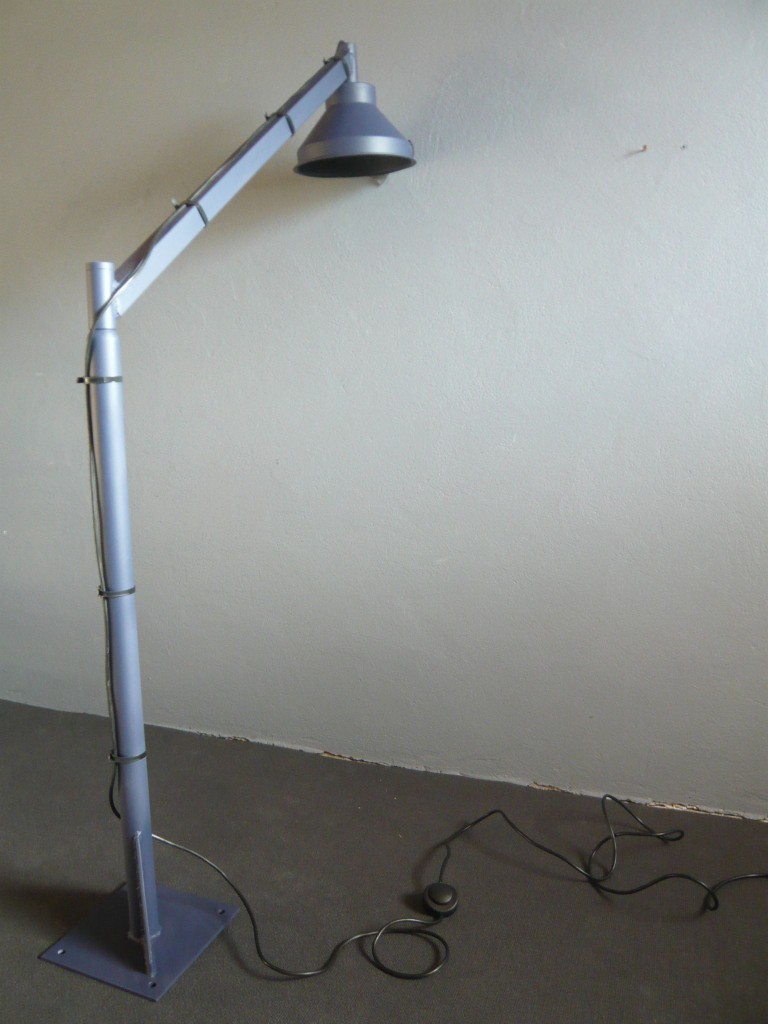 Eclairage potence fer