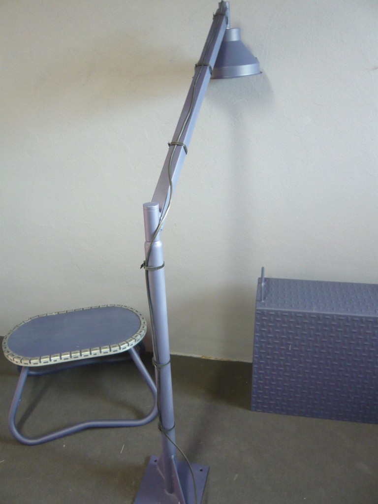 Ensemble couleur"denim" laqué mat