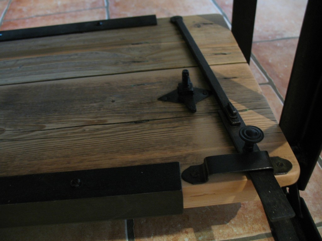 Fermeture de la porte de grange conservée!